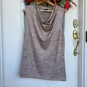 Worthington Heathered Light Pink Knit Top